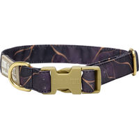Produktbild von Emmy & Pepe Hundehalsband Golden Plum Größe S 22-34 cm