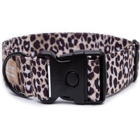 Produktbild von Emmy & Pepe Hundehalsband Leo Dark Extreme 35-55 cm