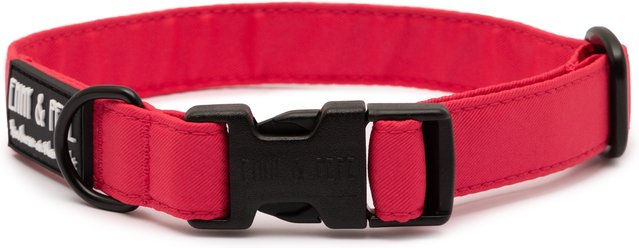 Emmy & Pepe Hundehalsband Neon Pink Größe M 26-43 cm – Bild 1 von 1
