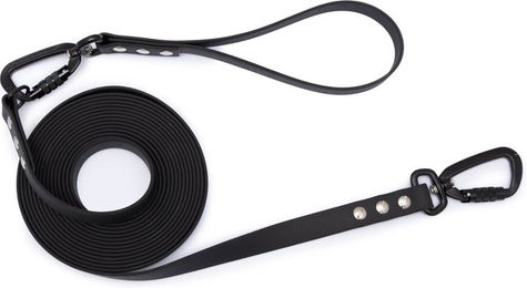 Emmy & Pepe Schleppleine mit abnehmbarer Handschlaufe Schwarz 5m 16mm – Bild 1 von 1