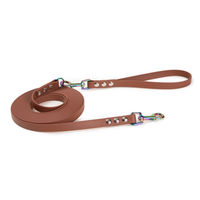 Produktbild von Emmy & Pepe Schleppleine Super Flex aus Biothane Braun für Hunde bis 15kg 15m - 15 m