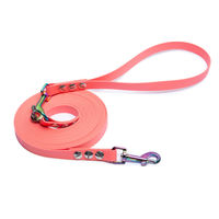 Produktbild von Emmy & Pepe Schleppleine Super Flex Biothane Apricot 5m für Hunde bis 15kg - 5 m