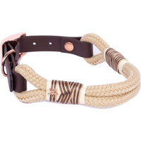 Produktbild von Emmy & Pepe Tauhalsband Geo Brown ohne Perlen Größe L 39-49cm