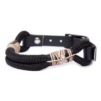 Produktbild von Emmy & Pepe Tauhalsband Leo Dark XXL Schwarz Wasserabweisend 59-69cm