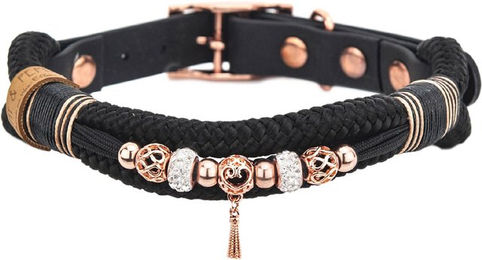 Emmy & Pepe Tauhalsband mit Perlen Tiffany L 39-49cm – Bild 1 von 1