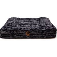 Produktbild von Emmy & Pepe Wau-Bed Black Beauty Eckiges Hundebett Größe M 100x80cm