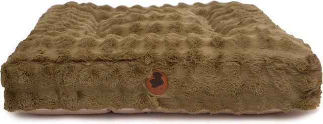 Emmy & Pepe Wau-Bed Cozy Bubble Hundebett Eckig Olive XL 140x120cm – Bild 1 von 1