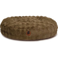 Produktbild von Emmy & Pepe Wau-Bed Cozy Bubble Hundebett Olive Oval Größe M 100x80cm