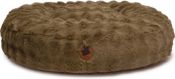 Emmy & Pepe Wau-Bed Cozy Bubble Hundebett Olive Oval S 80x60cm – Bild 1 von 1