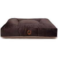 Produktbild von Emmy & Pepe Wau-Bed Pets Friendly 2.0 Hundebett Eckig Dunkelbraun Größe M 100x80cm