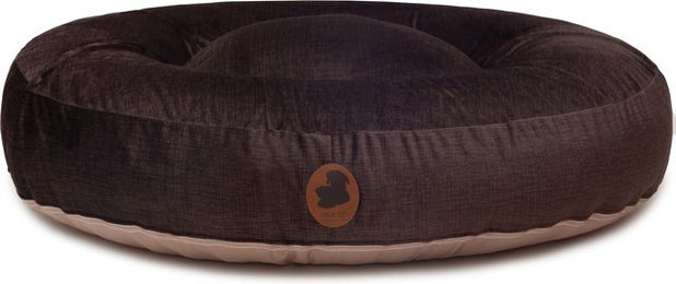 Emmy & Pepe Wau-Bed Pets Friendly 2.0 Hundebett Oval Dunkelbraun Größe M 100x80cm – Bild 1 von 1