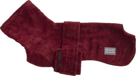 Emmy & Pepe Wau-Dry Hundebademantel 2.0 Beere XL short – Bild 1 von 1