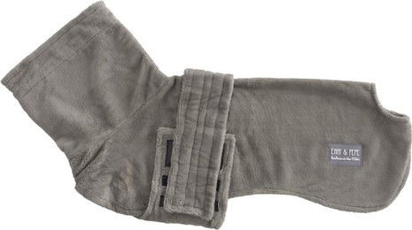 Emmy & Pepe Wau-Dry Hundebademantel 2.0 Taupe XS – Bild 1 von 1