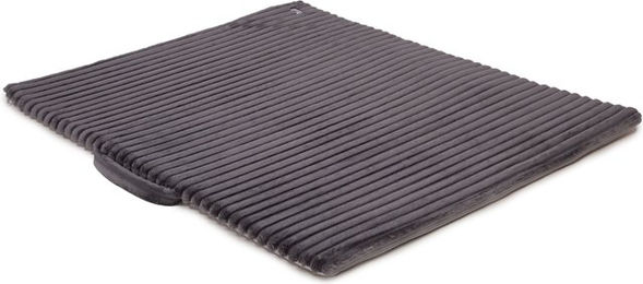 Emmy & Pepe Wau-Floor Traveller Hundebett aus Kuschelcord in Dark Grey Größe L 120x100cm – Bild 1 von 1