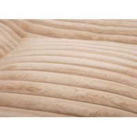 Produktbild von Emmy & Pepe Wau-Floor Traveller Hundebett Kuschelcord Creme Big XL 140x120cm