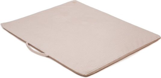 Emmy & Pepe Wau-Floor Traveller Hundematte Cord Creme L 120x100cm 3cm – Bild 1 von 1