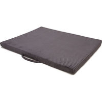 Produktbild von Emmy & Pepe Wau-Floor Traveller Hundematte Cord Dunkelgrau M 100x80cm 5cm