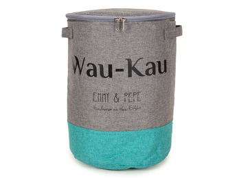 Produktbild von Emmy & Pepe Wau-Kau Futtersack aus Polyester in Petrol Blau Türkis