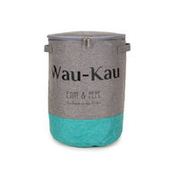 Produktbild von Emmy & Pepe Wau-Kau Futtersack aus Polyester in Petrol Blau Türkis