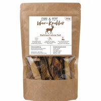 Produktbild von Emmy & Pepe Wau-Knabber Rehhaut ohne Fell Wild Hypoallergen Monoprotein 250 g
