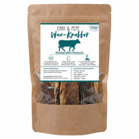 Produktbild von Emmy & Pepe Wau-Knabber Rinder-Trockenfleisch Monoprotein 250 g
