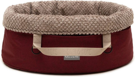 Emmy & Pepe Wau-Snuggle Velvet Hundebett Oval Größe M – Bild 1 von 1