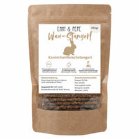 Produktbild von Emmy & Pepe Wau-Stangerl Belohnungssnack Kaninchenfleisch Hypoallergen 250 Gramm