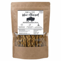 Produktbild von Emmy & Pepe Wau-Stangerl Büffelhaut-Zöpfe Kausnack für Hunde hypoallergen 500 g