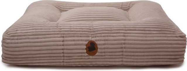 Emmy & Pepe Wechselbezug aus Kuschelcord in Taupe Eckig Größe L 120x100cm – Bild 1 von 1