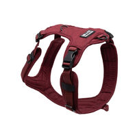 Produktbild von Emmy & Pepe Y-Geschirr für Hunde aus wasserabweisendem Polyester in Bordeaux M/L