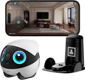 Enabot EBO AIR 2 Plus Mobile Haustier-Überwachungskamera für Innenräume in Weiß – Bild 1 von 7
