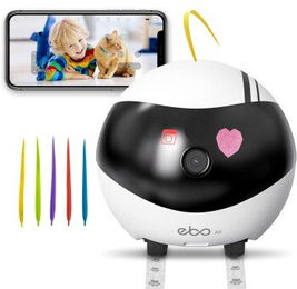 Enabot EBO Air Mobiler Haustier-Kameraroboter mit Laserpointer und HD-Streaming in Weiß – Bild 1 von 3
