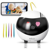 Produktbild von Enabot EBO Air Mobiler Haustier-Kameraroboter mit Laserpointer und HD-Streaming in Weiß