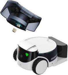 Enabot Rola PetPal Mobile Haustierkamera mit Futterautomat und WiFi in Weiß – Bild 1 von 3