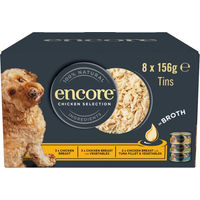 Produktbild von Encore Katzenfutter Adult Stückchen in Sauce Hühnchen-Auswahl 8 x 156 g