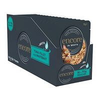 Produktbild von Encore Katzenfutter Adult Thunfisch und Fisch Filets ohne Konservierungsstoffe 16 x 70 g Beutel - 16 x 70 g