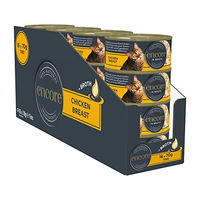 Produktbild von Encore Nassfutter für erwachsene Katzen Hühnchenbrust mit Käse in Sauce 16 x 70g Dose mit hohem Fleischanteil und ohne Konservierungsstoffe - 16 x 70 g