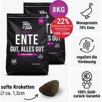 Produktbild von EnteLich Halbfeuchtes Tierfutter Ente Getreidefrei Monoprotein Ohne Zucker
