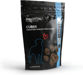 entoVITAL DOG Cubes Funktionssnack für Hunde mit Insekten und Monoprotein 70g – Bild 1 von 4