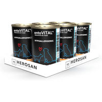 Produktbild von entoVITAL DOG Hypoallergenes Hund Nassfutter mit Insekten Monoprotein für Adult 4500g