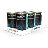 Produktbild von entoVITAL DOG Hypoallergenes Insekten Nassfutter für erwachsene Hunde Monoprotein 1000g