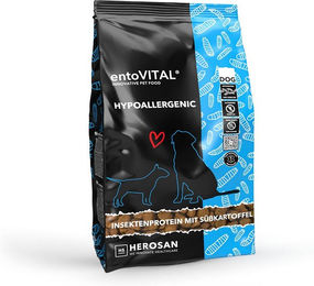 entoVITAL DOG Hypoallergenes Insekten Trockenfutter Getreidefrei für Hunde – Bild 1 von 4