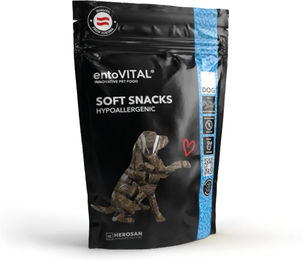 entoVITAL DOG Soft Snacks Hypoallergen Getreidefrei und Glutenfrei mit Insekten 1000g – Bild 1 von 4