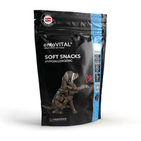 Produktbild von entoVITAL DOG Soft Snacks Hypoallergen Getreidefrei und Glutenfrei mit Insekten 1000g