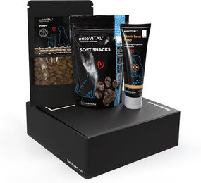 entoVITAL DOG Testbox für Welpen getreidefrei und hypoallergen mit Insektenprotein – Bild 1 von 4