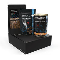 Produktbild von entoVITAL DOG Testbox Hypoallergenes Insektenfutter für Hunde getreidefrei und glutenfrei