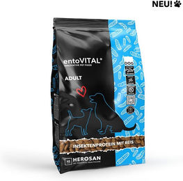 entoVITAL Hundefutter Adult Insekten Sensitive ohne Farb- und Aromastoffe 1kg – Bild 1 von 4