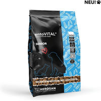 Produktbild von entoVITAL Hundefutter Senior Insekten Getreidefrei Hypoallergen Kroketten 1000g