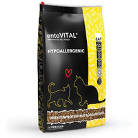 Produktbild von entoVITAL Katzenfutter Adult Hypoallergen Getreidefrei mit Insekten 1kg