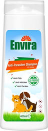 Envira Anti-Parasiten Shampoo gegen Zecken und Flöhe für Hunde und Katzen 400ml – Bild 1 von 4